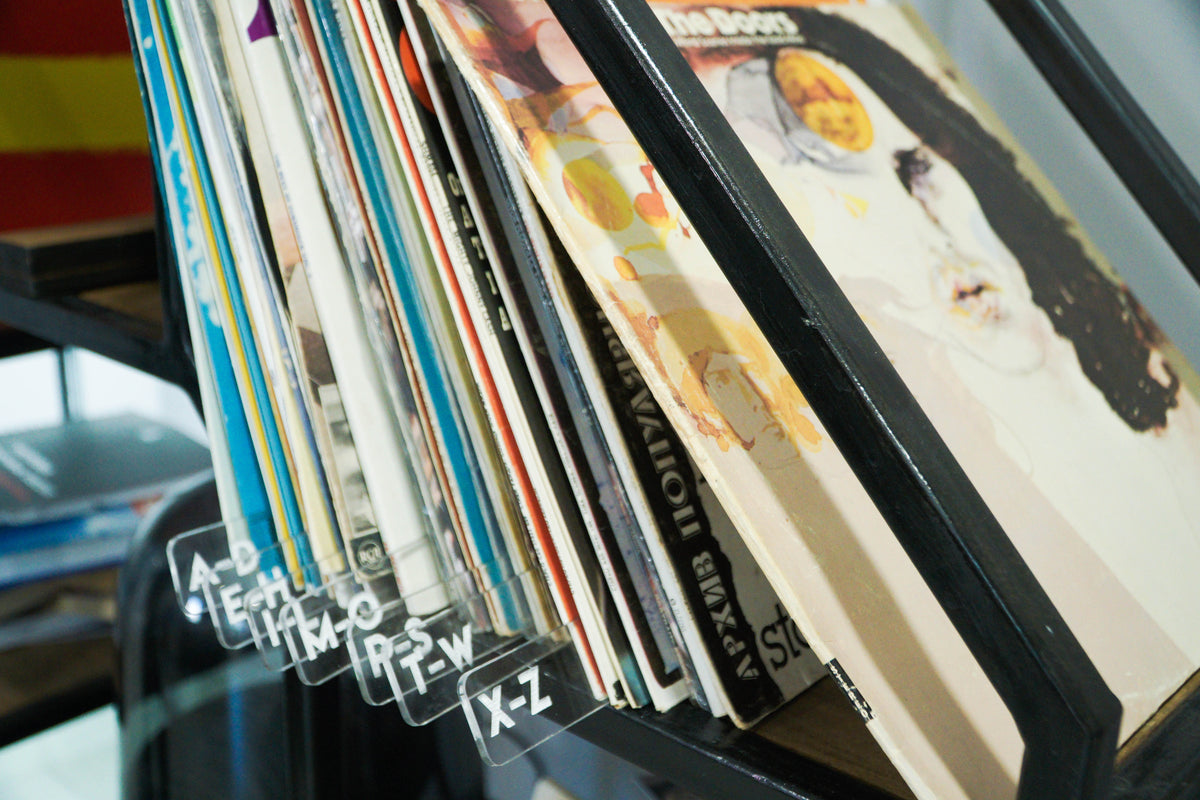Acrylic Alphabet Dividers for Vinyl Records and Books — buy | FACTURA