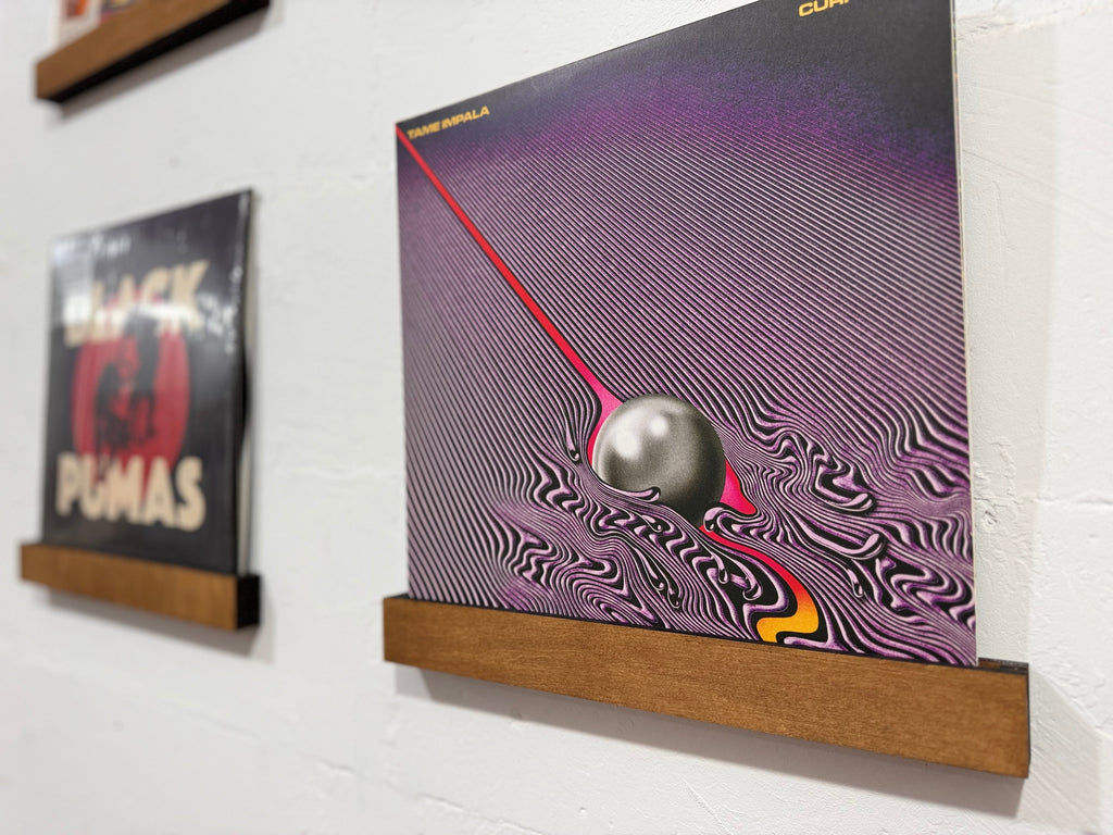 Wooden Vinyl Record Display Shelves — buy | FACTURA