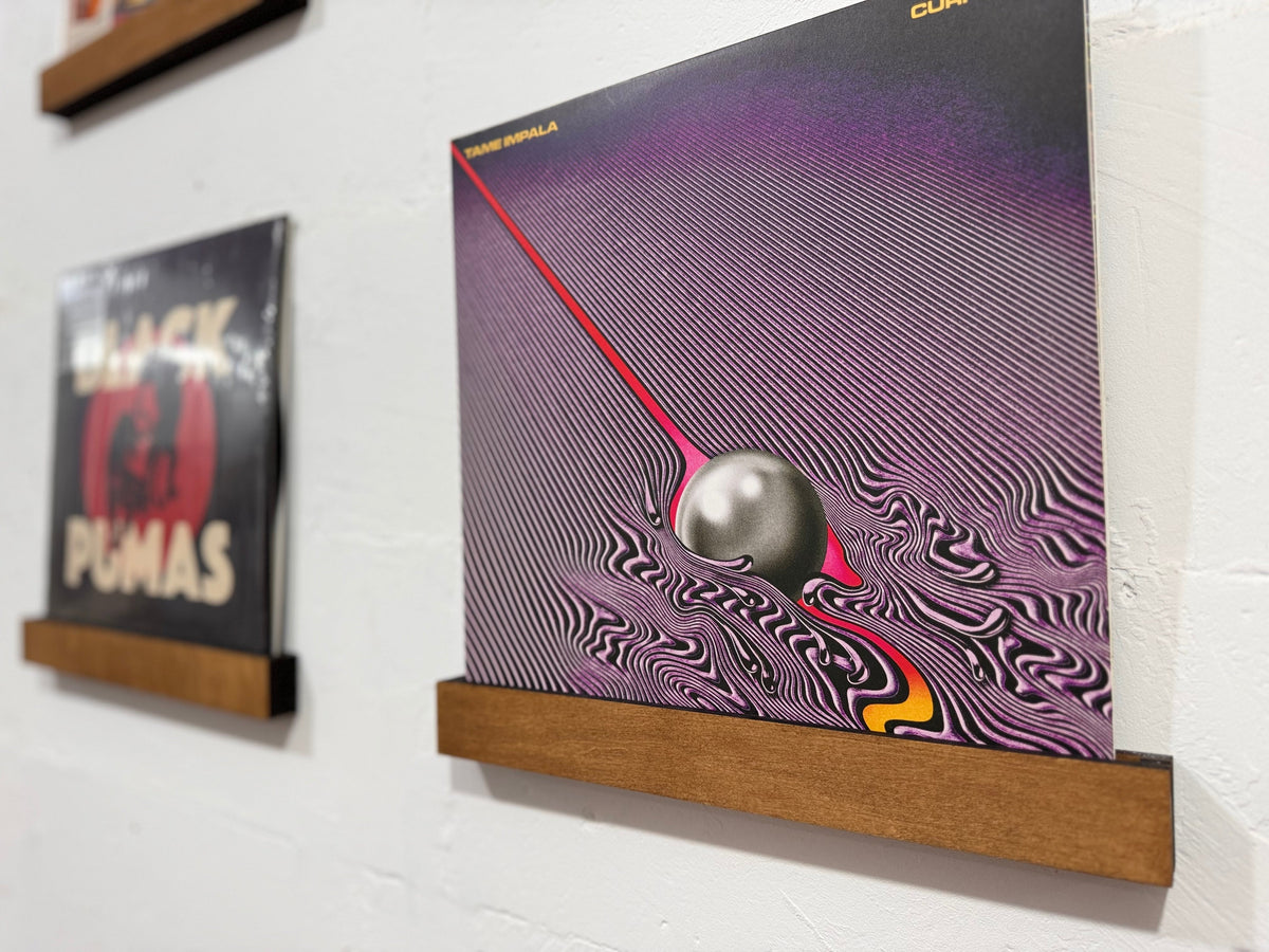 Wooden Vinyl Record Display Shelves — buy | FACTURA