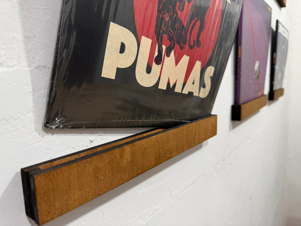 Wooden Vinyl Record Display Shelves — buy | FACTURA